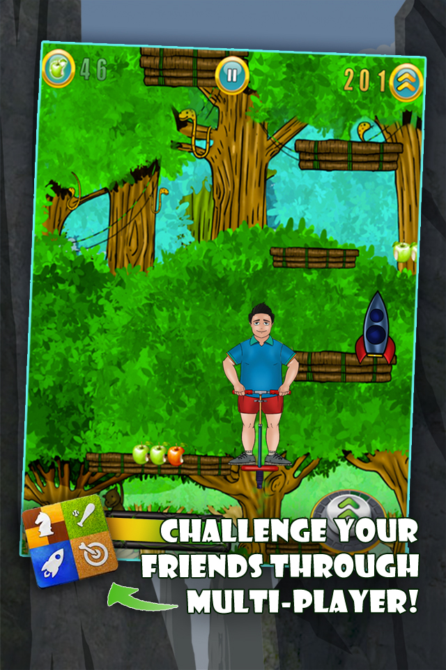 Adventure Chubby Kid Jump - The Best Free Health Awareness Game for Boys and Girls